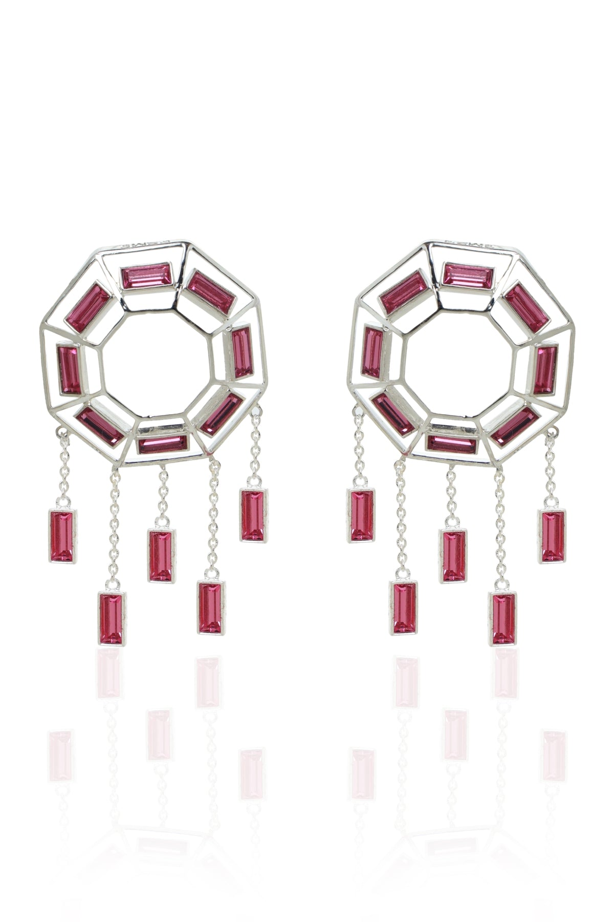 Buy Crystal Hanging Danglers For Women Online at ScrollnShops